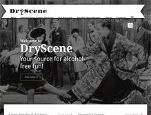 Tablet Screenshot of dryscene.com
